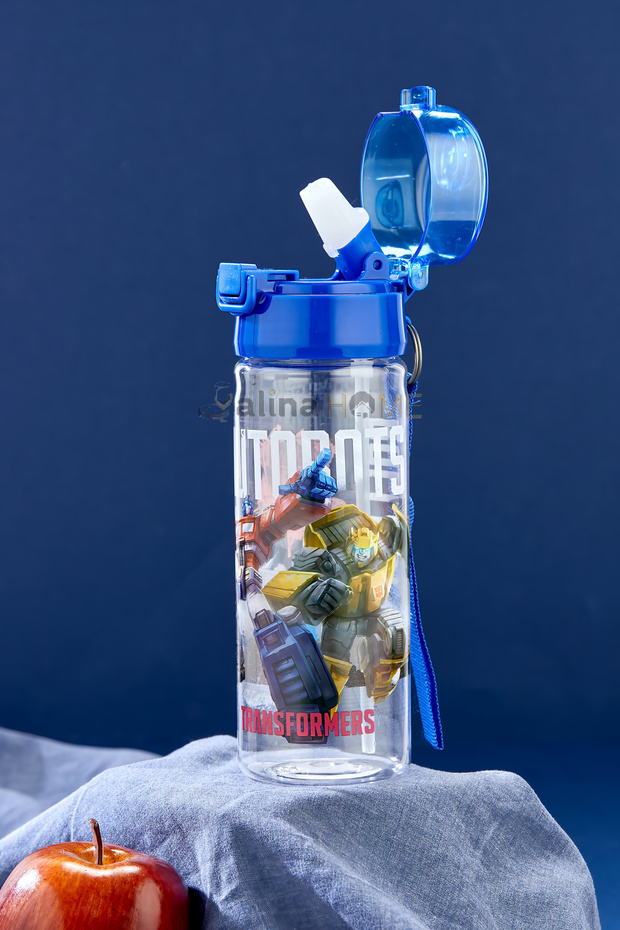 500ml Water Bottle/Flask with Transformers Characters - 2