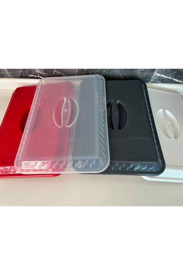 Luxury Patterned Plastic Rectangular Pyrex Cover - 1