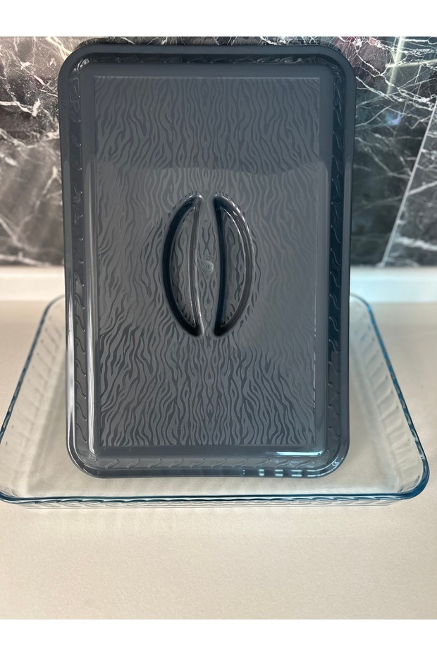 Luxury Patterned Plastic Rectangular Pyrex Cover - 2