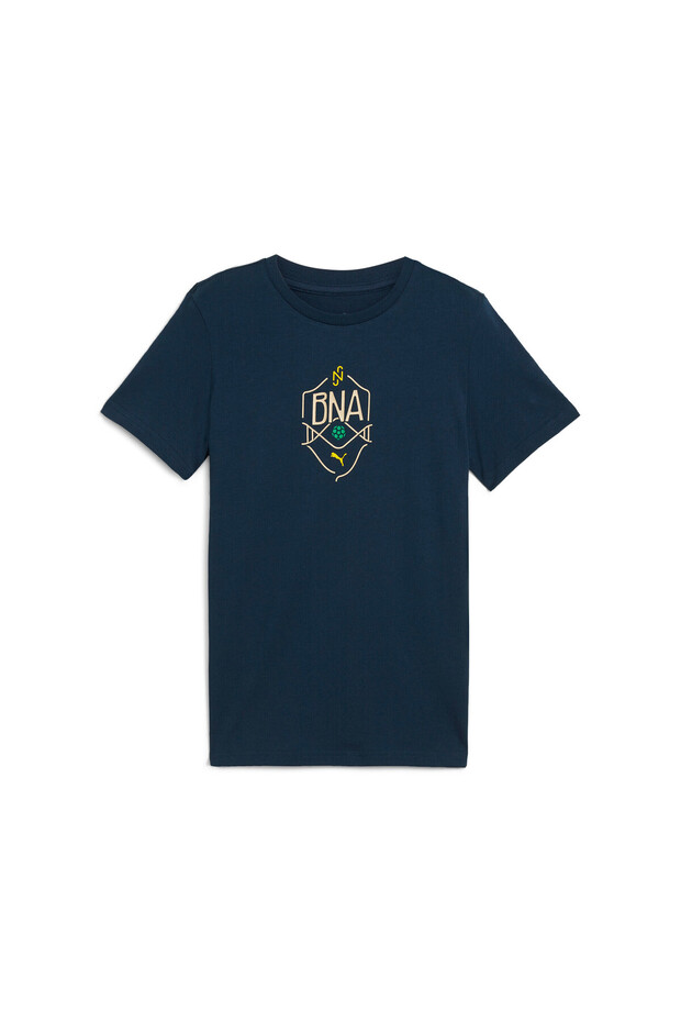 Kids Unisex Neymar JR "BNA" Logo T-shirt - Blue