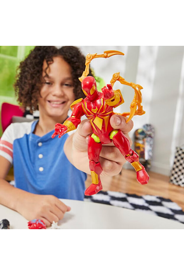SPIDER-MAN MIXMASHERS DELUXE FİGÜR IRON SPIDER - 4