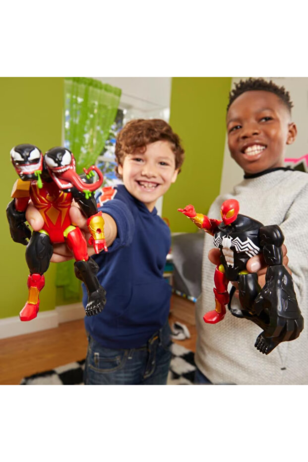 SPIDER-MAN MIXMASHERS DELUXE FİGÜR IRON SPIDER - 8