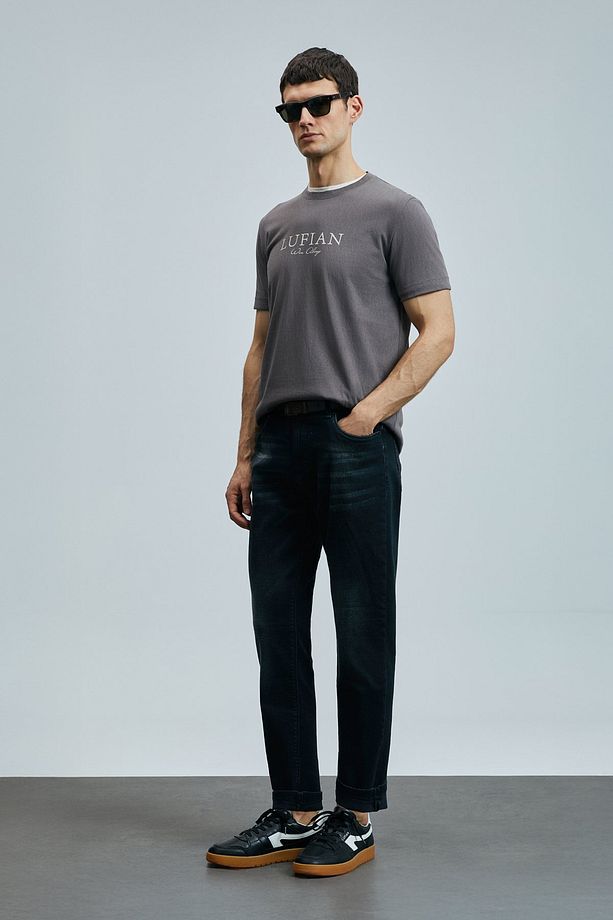 LUFİAN Ivan Smart Jean Erkek Pantolon Regular Fit 00213 - 5