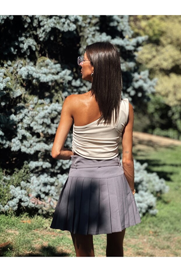 كماشة واحدة أساسية للجسم باللون البيج - 5