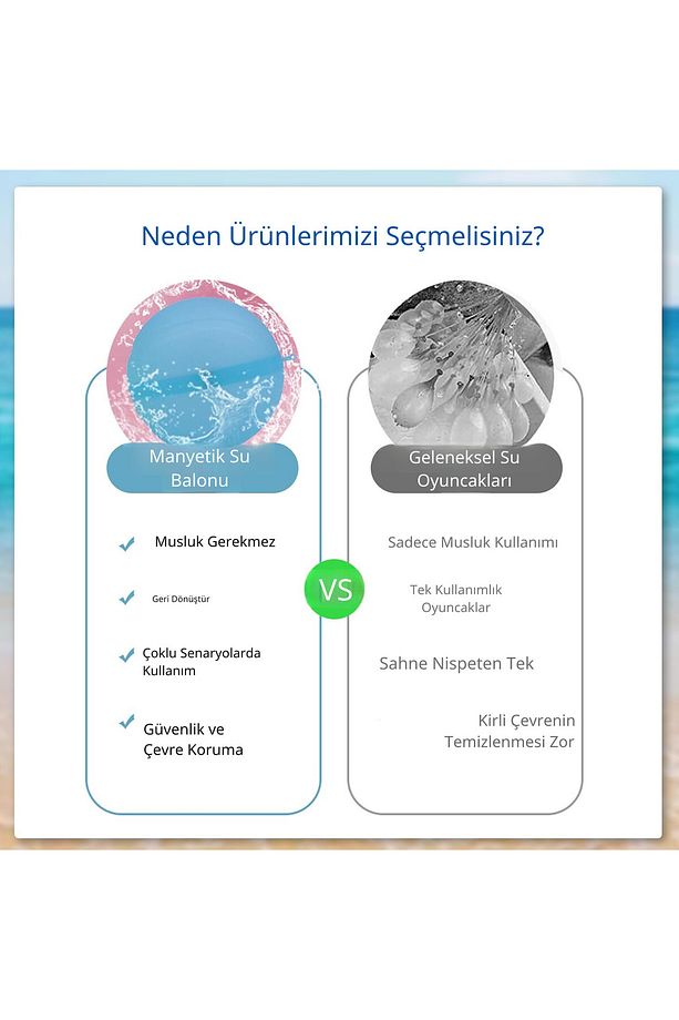 Manyetik Mühürlü Yeniden Kullanılabilir Doldurulabilir Su Balonları - 5