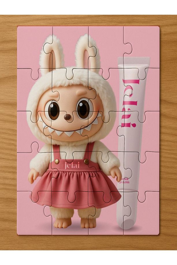 Labubu kız çocuklar için yapboz ve puzzle - 1