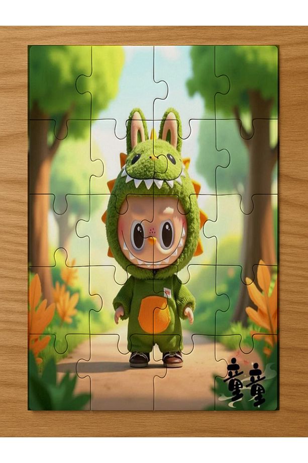 Labubu kız çocuklar için yapboz ve puzzle - 3
