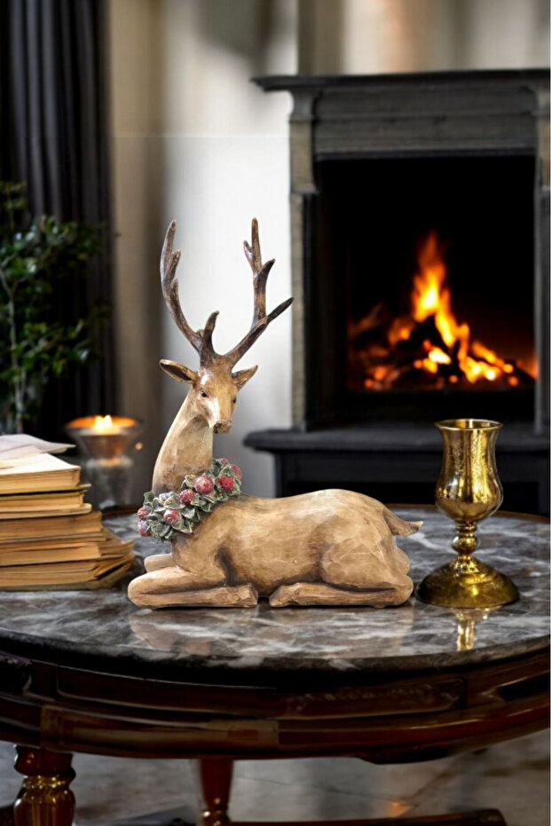 Dekoratif Geyik Biblo - 1