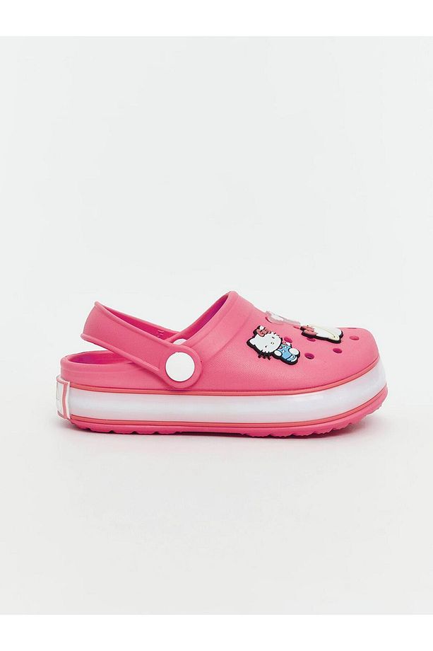 LCW STEPS Hello Kitty Baskılı Tabanı Işıklı Kız Çocuk Plaj Sandaleti - 1