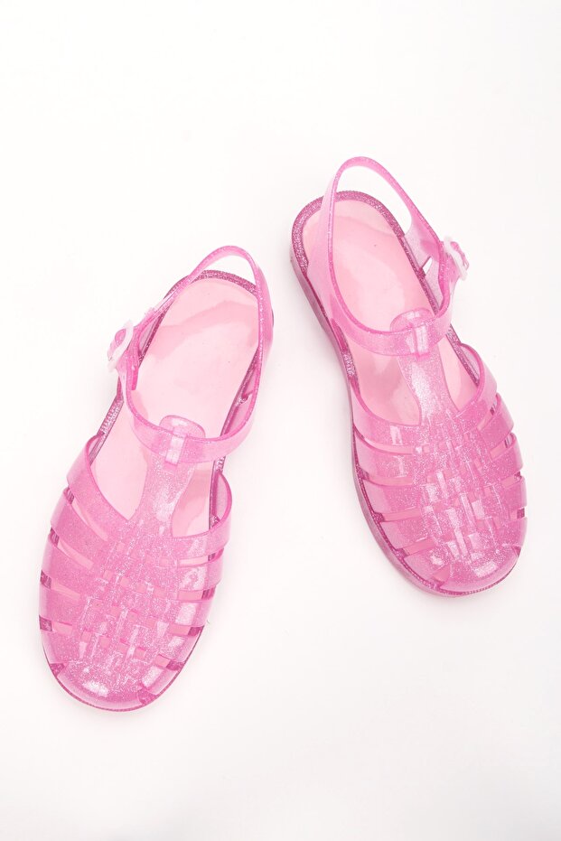 Medussa simli pembe sandelet - 1