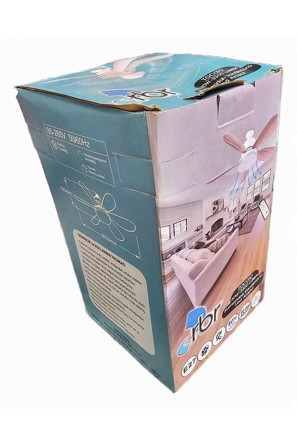 Kumandalı vantilatörlü led ampul - 1