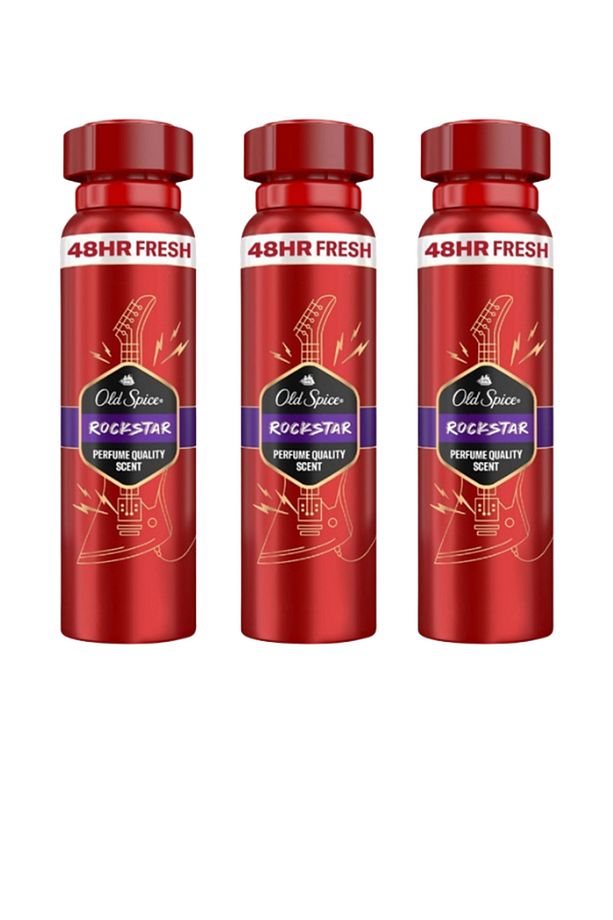 Rockstar Erkek Deodorant Vücut Spreyi 150 Ml 3 Adet - 1