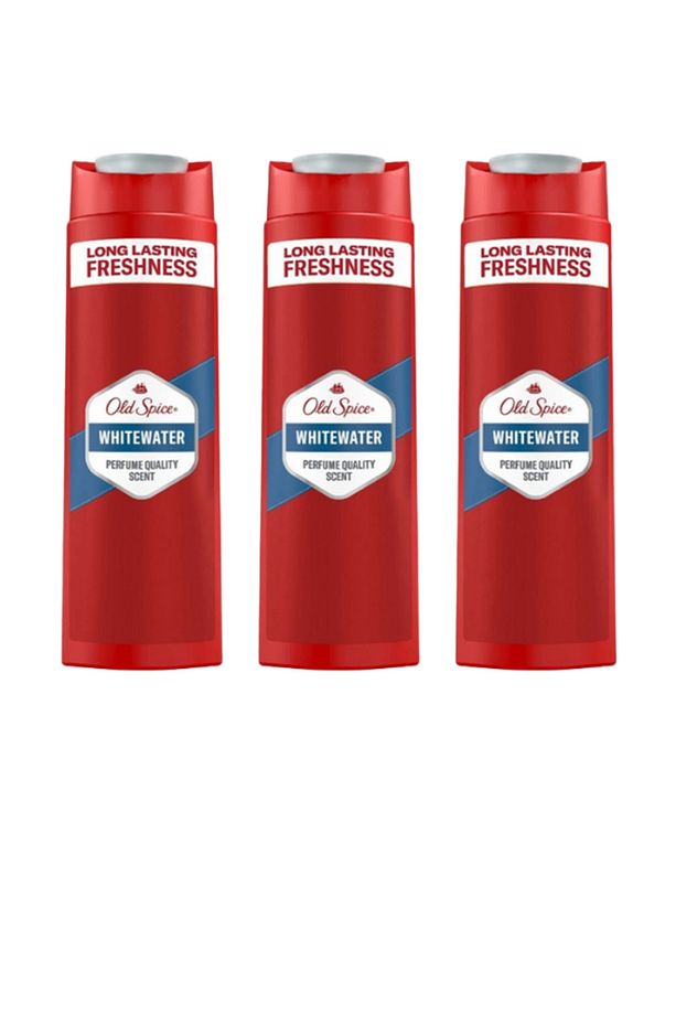 Whitewater Erkekler İçin Duş Jeli Ve Şampuan 400 Ml 3 Adet - 1