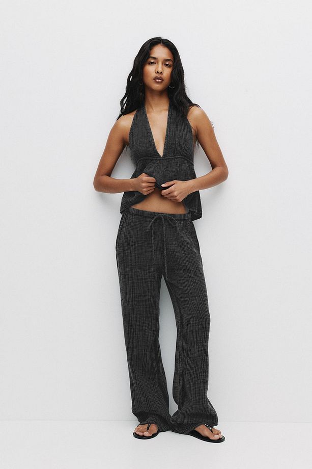 Rustik jogger pantolon - 2