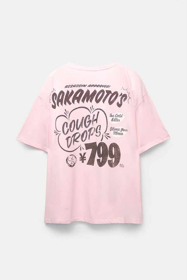 Pembe SAKAMOTO DAYS tişört - 6