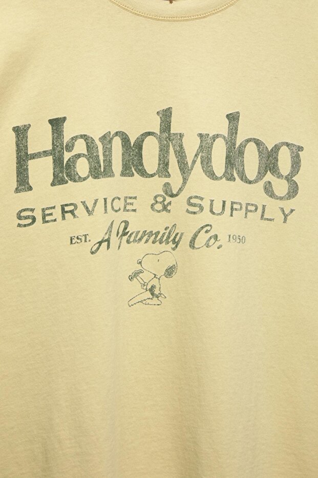 Snoopy kolsuz tişört - 7