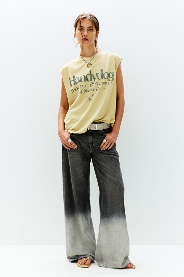 Snoopy kolsuz tişört - 1