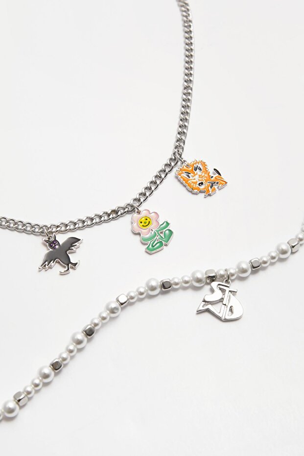 2'li Bráulio Amado kolye paketi - 5