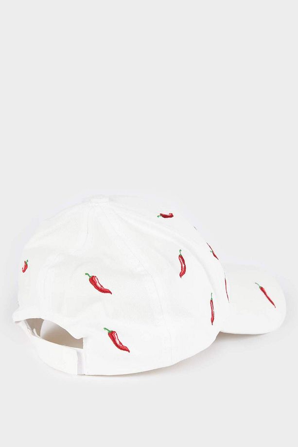Kadın Pamuklu Cap Şapka F6437AXNS - 4