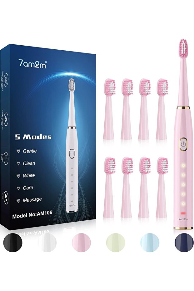 Sonic Electric Toothbrush for Adults and Kids