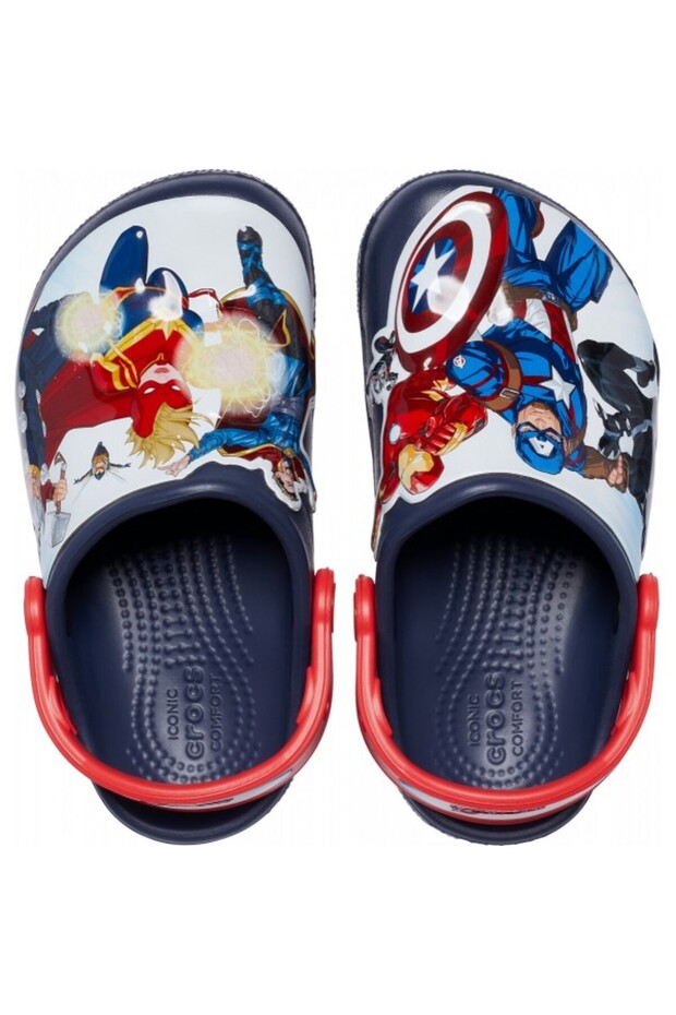 Fun Lab Avengers Patch Clog - Navy - 1