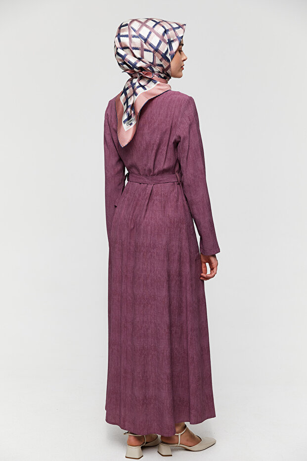 Aerobin Gömlek Elbise - 7