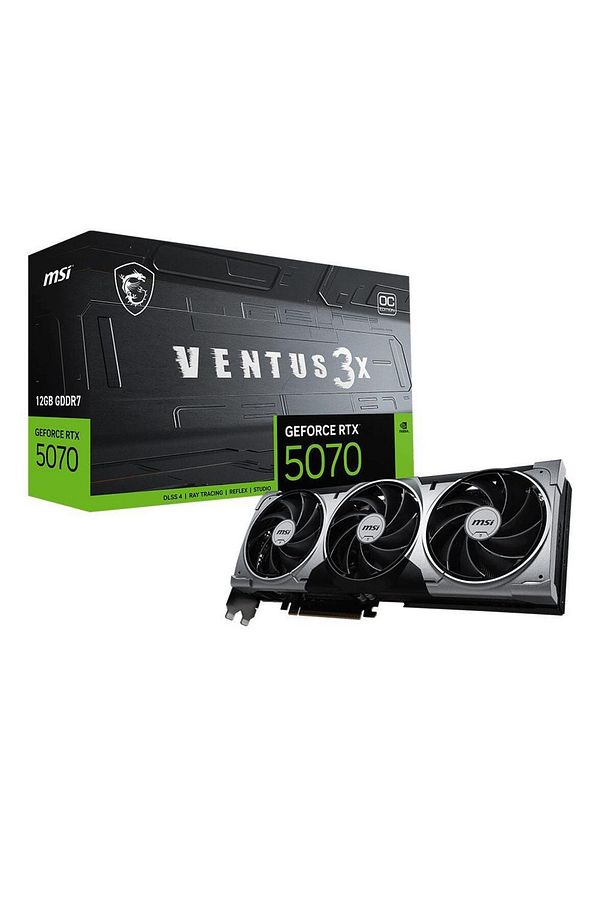 GeForce RTX 5070 12G VENTUS 3X OC 12GB GDDR7 192 Bit DLSS 4 Ekran Kartı - 1