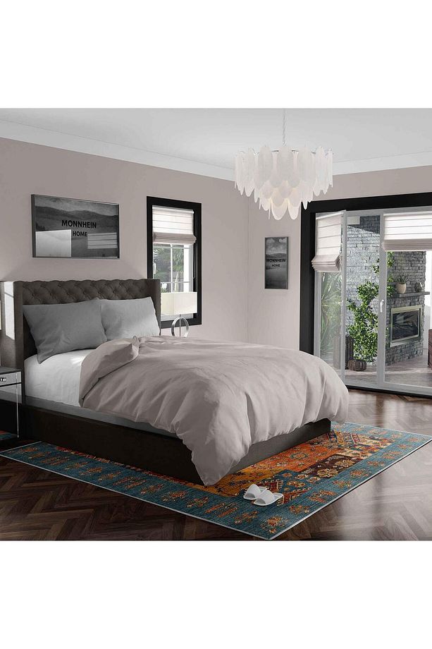Kaymaz Taban Yıkanabilir Halı – Mutfak, Salon, Yatak Odası için Modern Dijital Baskı Halı (SLNHALI35 - 3