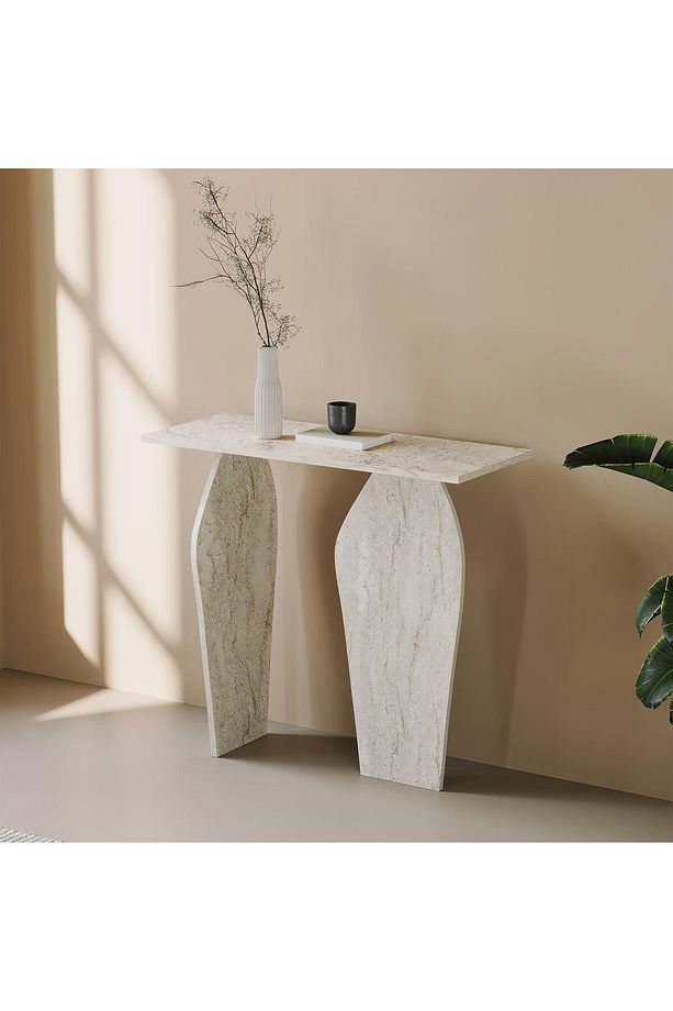 Arya Dresuar Traverten Desen - 100 cm Çalışma Masası - 1