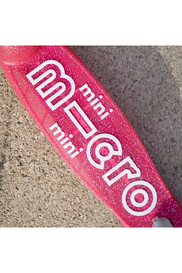 Micro Scooters | Mini Micro Deluxe Glitter LED Children's Scooter | Handlebar Adjustable | Light Up - 7