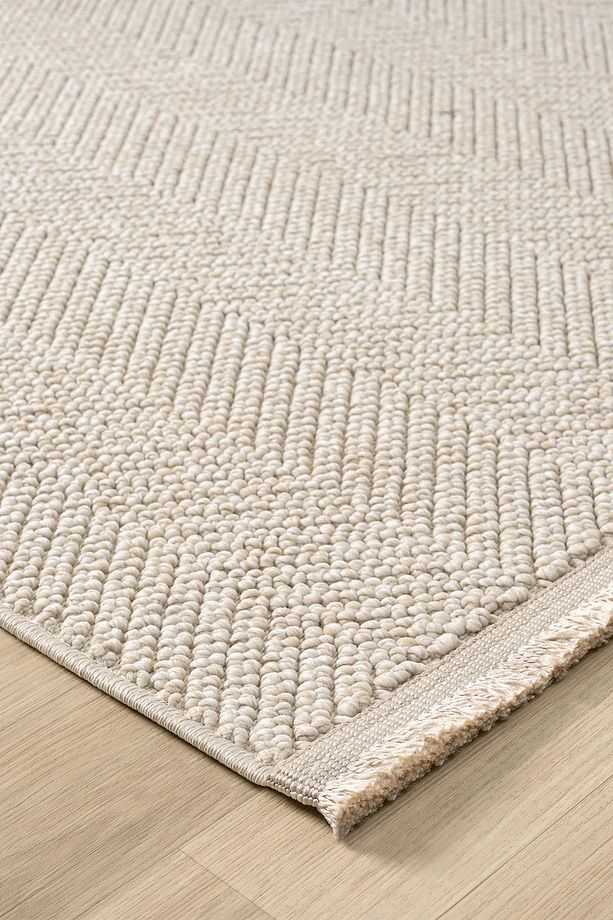 SoftStep 1803 Yumuşak Bukle Hav Toz Vermez Sisal Yolluk Antre Mutfak Salon Oturma Odası Halısı - 4