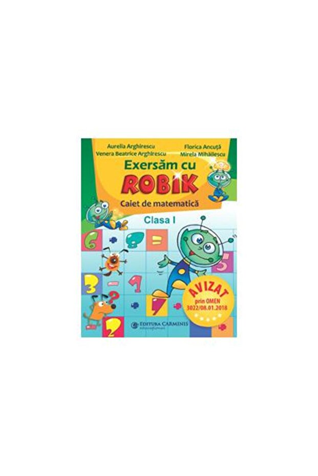 Practicing with Robik. Math notebook. Class I, Fl - 1