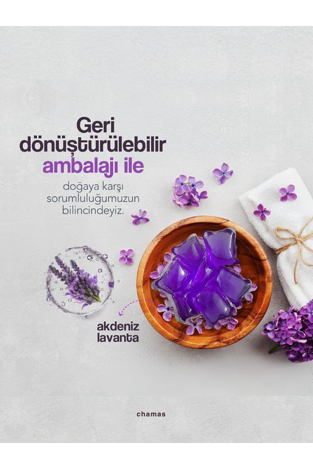 3'lü TANIŞMA PAKETİ - MEDITERRANEAN LAVENDER - KURUTMA MENDİLİ - YÜN KURUTMA TOPU - 5