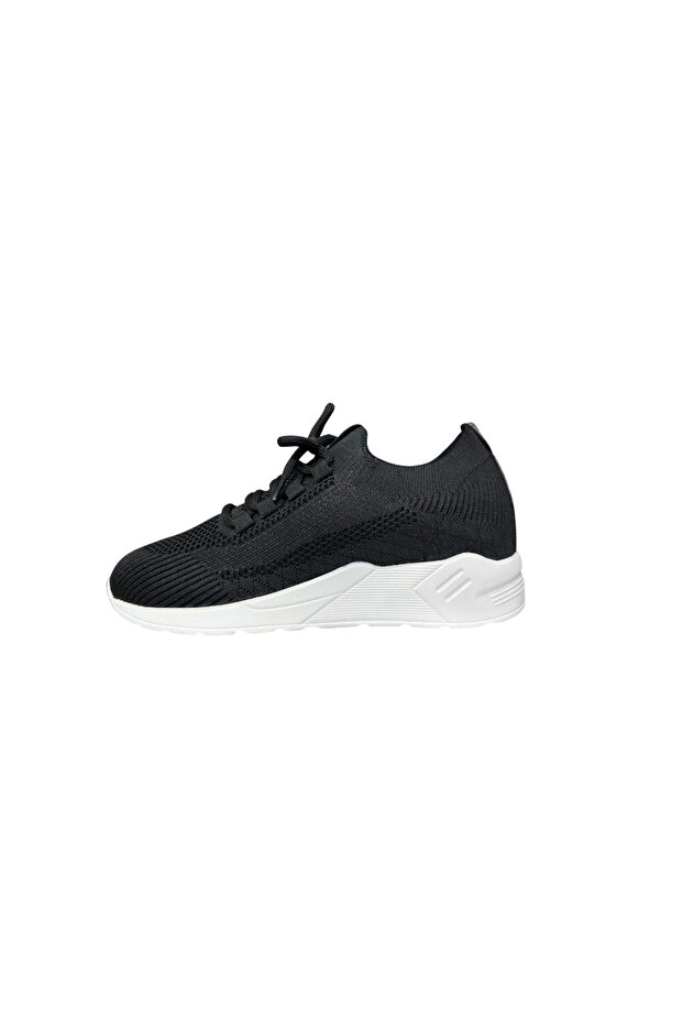 24Y301 Black Knitwear Shoes {The Size Is Small, Order 1 Size Bigger]