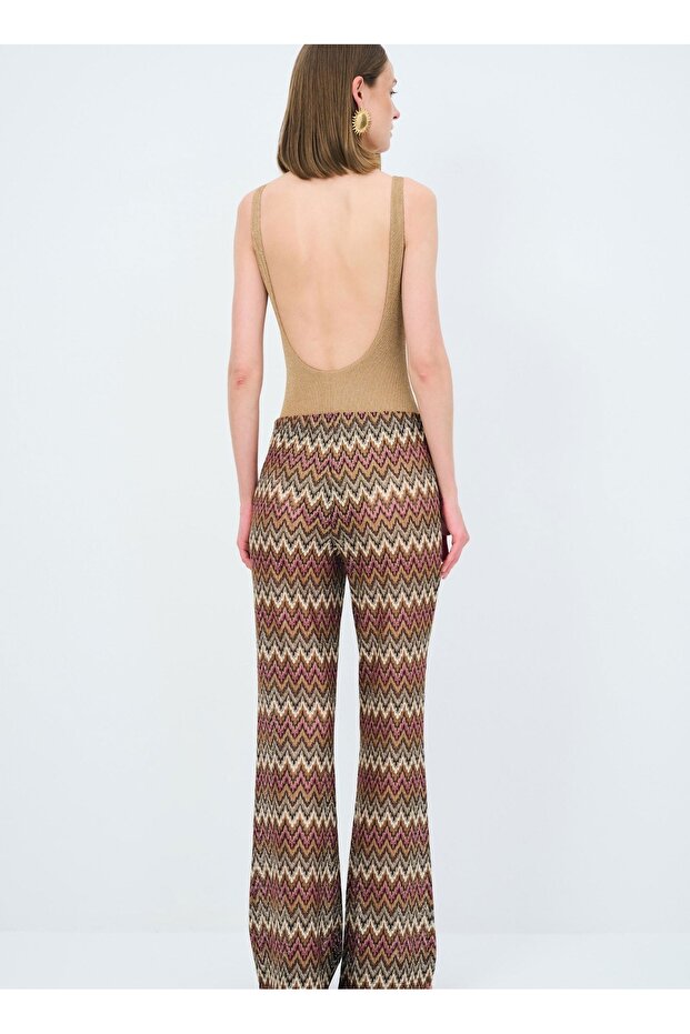 Geniş Paça Pantolon - 5