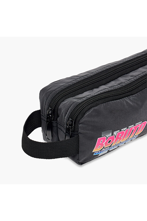 حافظة أقلام مطبوعة بسحاب للإغلاق - 4