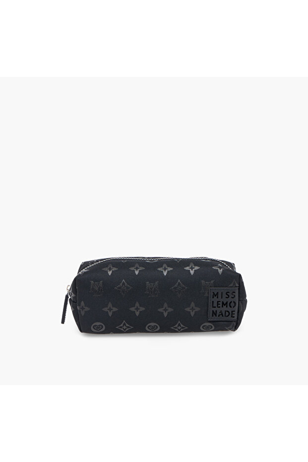 Printed Pencil Pouch with Zip Closure