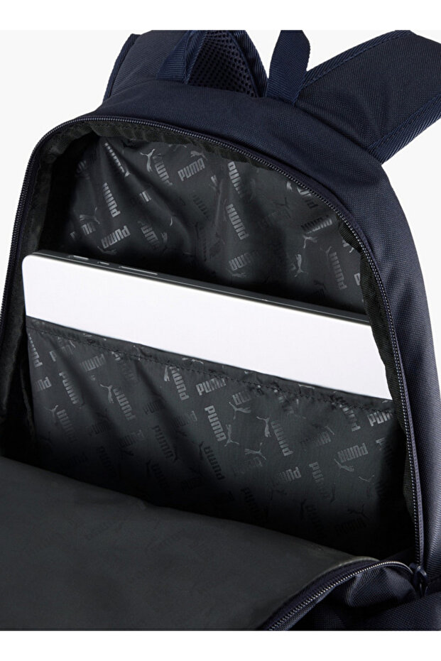 Solid School Backpack with Adjustable Shoulder Straps and Zip Closure - W 31 x H 44 x D 15 cm - 5