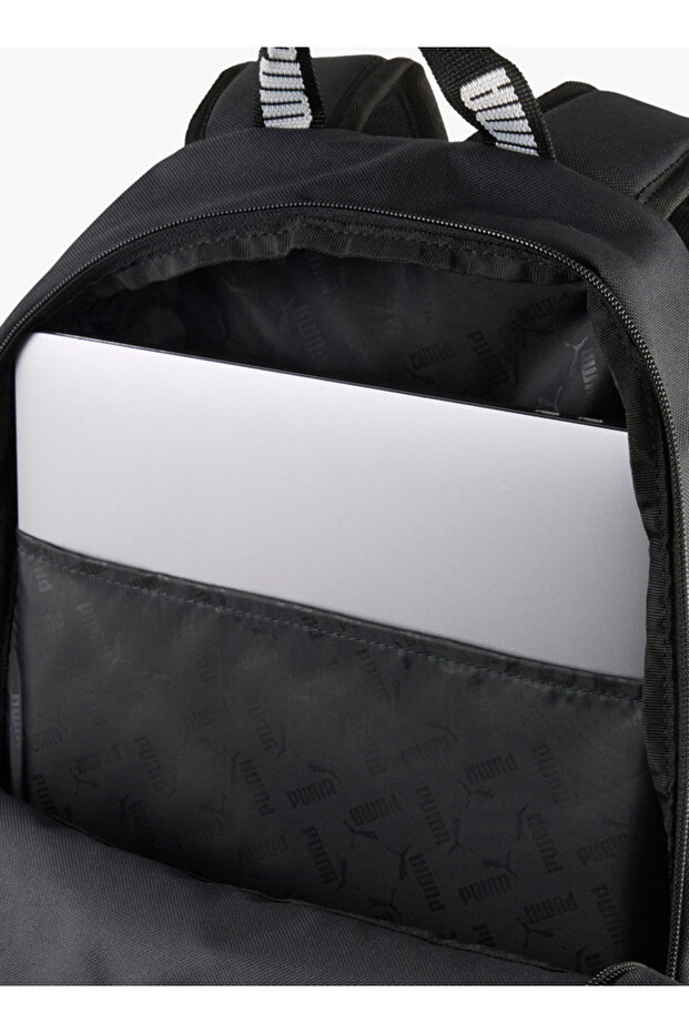 Solid School Backpack with Adjustable Straps and Zip Closure - W 32 x H 44 x D 15 cm - 6