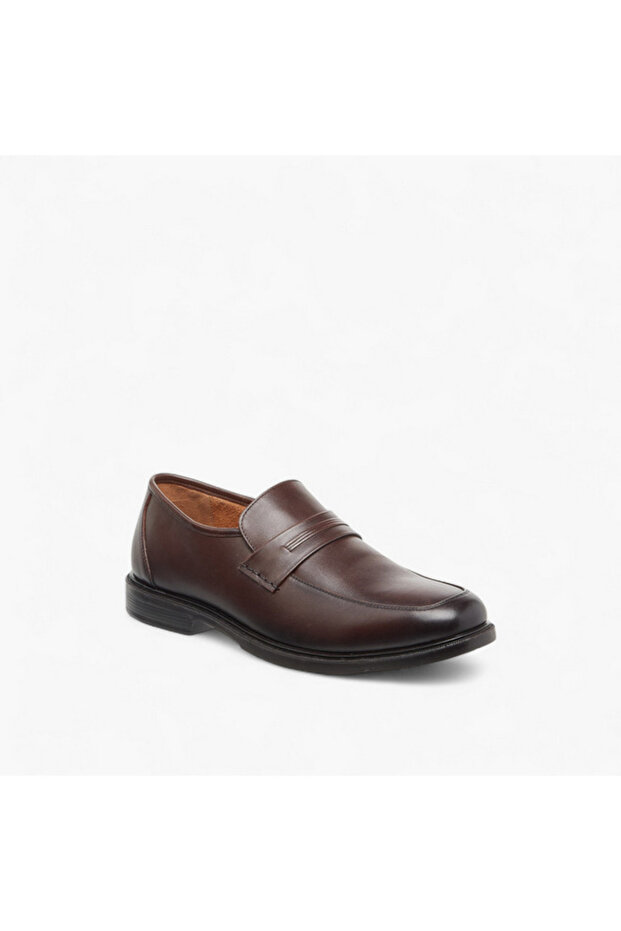 Solid Slip-On Loafers - 2