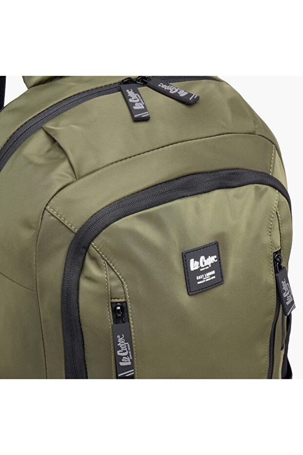 حقيبة ظهر متينة بأحزمة قابلة للتعديل وسحاب للإغلاق - 19×35×50 سم - 5