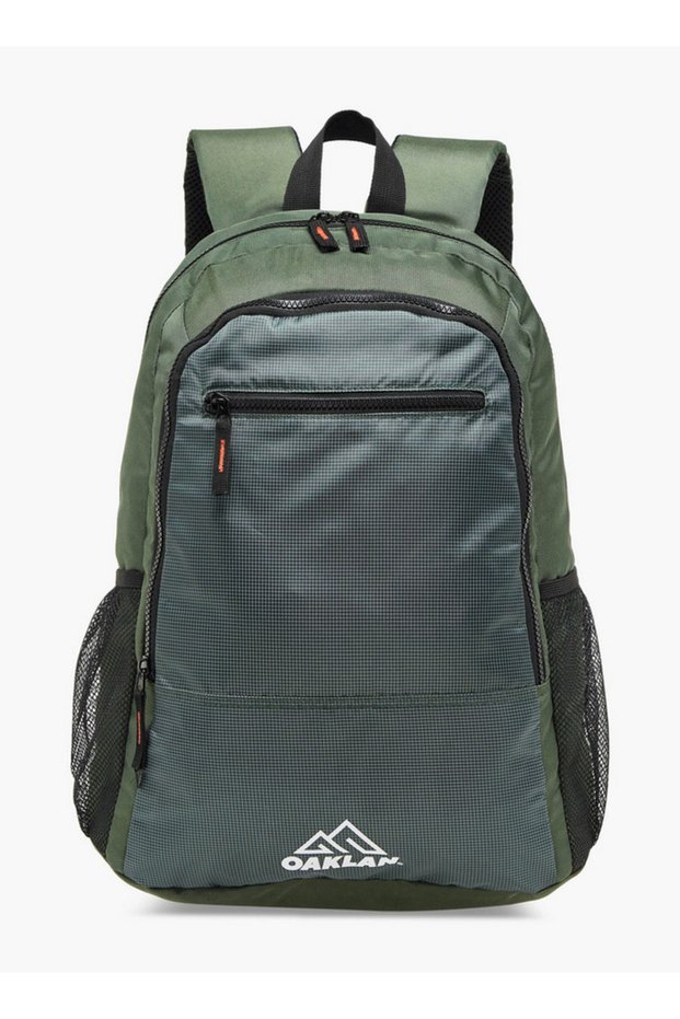 Girls Logo Print School Backpack with Adjustable Straps - 15x29x45 cm