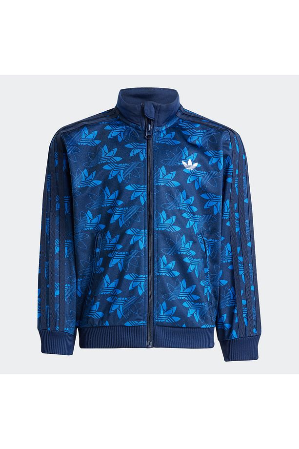 Firebird Allover Print Çocuk Mavi Eşofman Takımı (JW0295) - 4