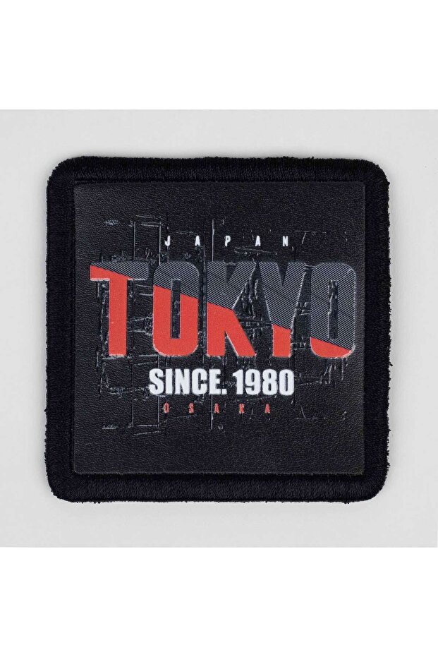 Braver Tokyo Desenli Siyah Patch