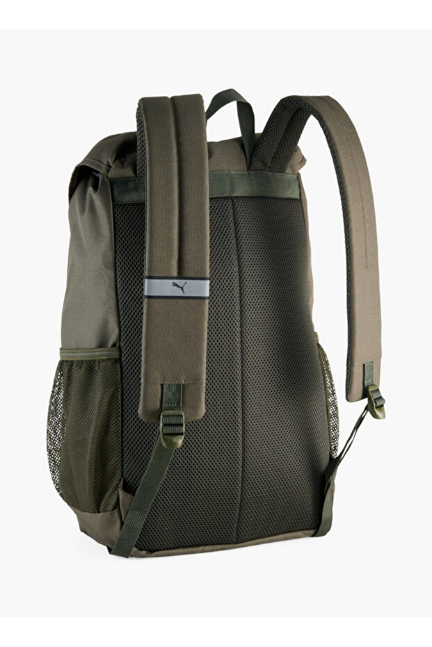 Logo Print School Backpack with Adjustable Shoulder Straps and Side Release Buckle Closure - 2