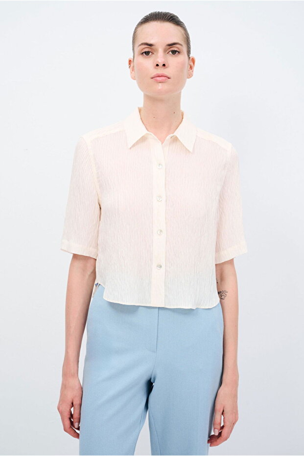 Kısa Kollu Gömlek - 3