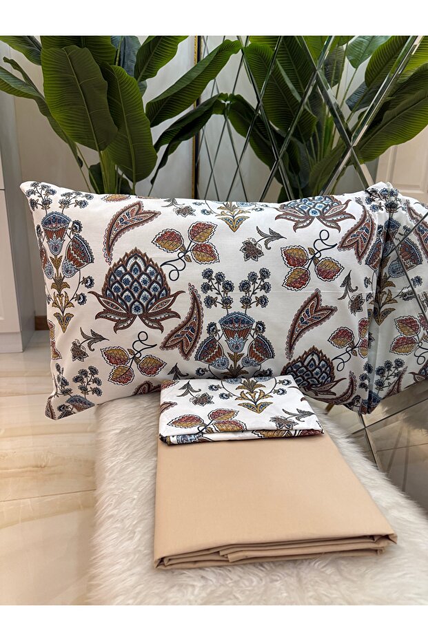 Double Sheet Pillow Set 100% Cotton