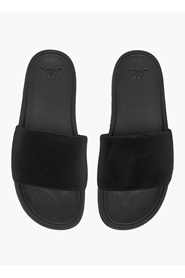 Women's Solid Slides - 1