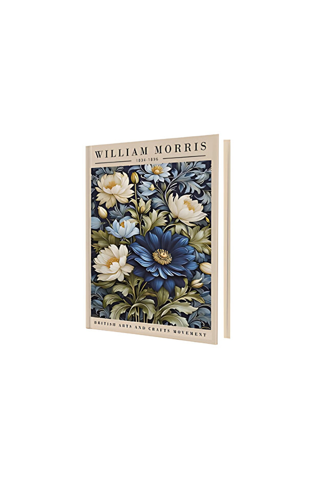 William Morris Flower Defter Seti 3 Defter - 4