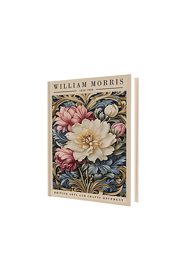 William Morris Flower Defter Seti 3 Defter - 2